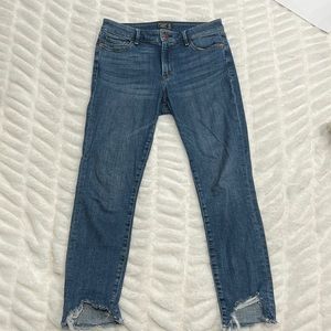 Abercrombie & Fitch Harper low rise ankle jeans